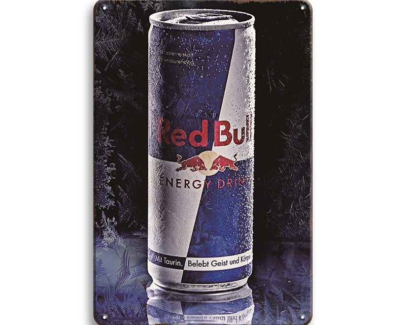 Metalen wandbord | Red Bull | Energy Drink |