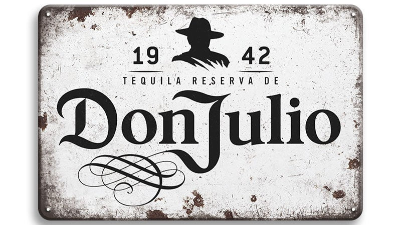 Metalen wandbord | Don Julio |