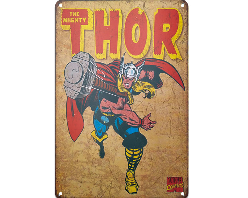 Metalen wandbord | Thor the mighty! |