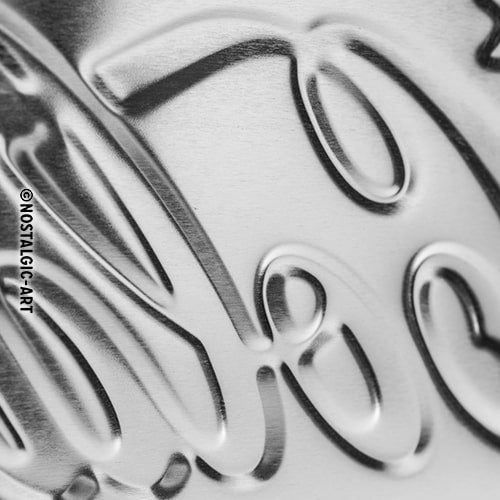 Metalen wandbord | Coca Cola Wave | 20x30cm |