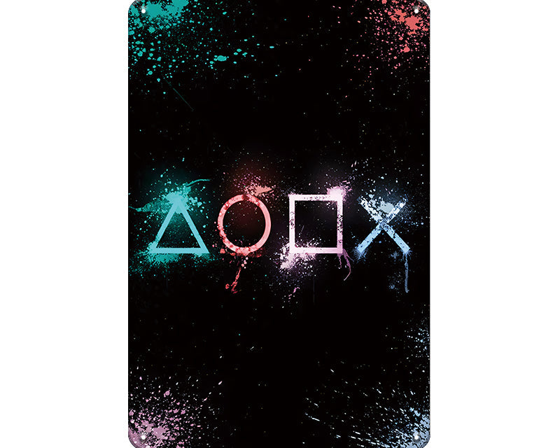 Metalen wandbord | Playstation #3 |