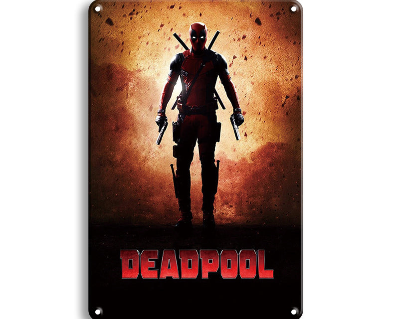 Metalen wandbord | Deadpool |