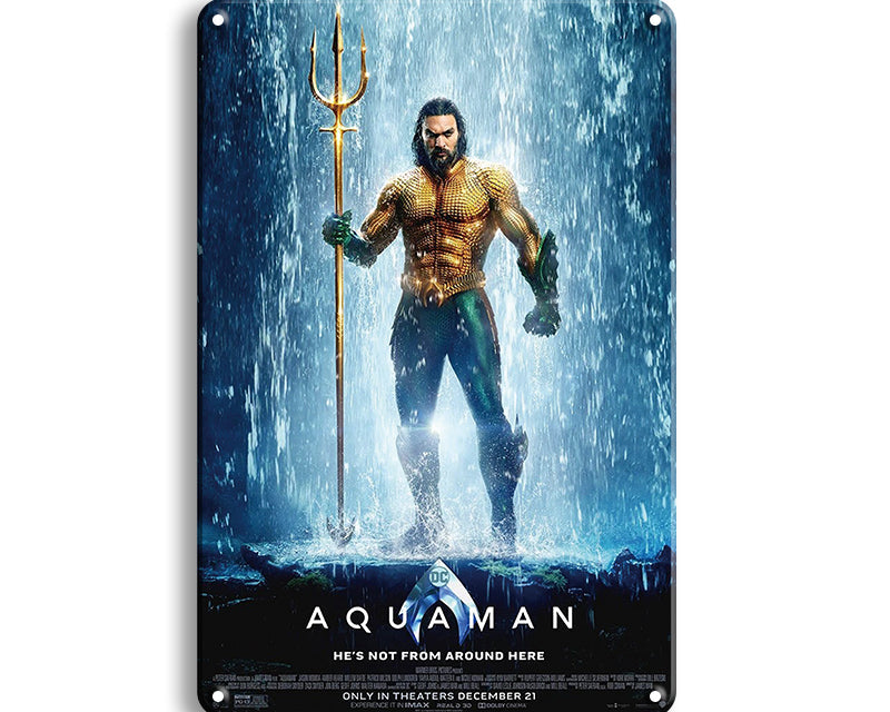 Metalen wandbord | Aquaman |