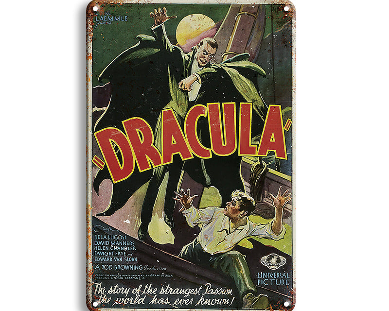 Metalen wandbord | Dracula |