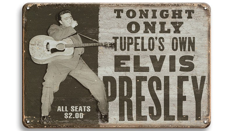 Metalen wandbord | Elvis Presley |