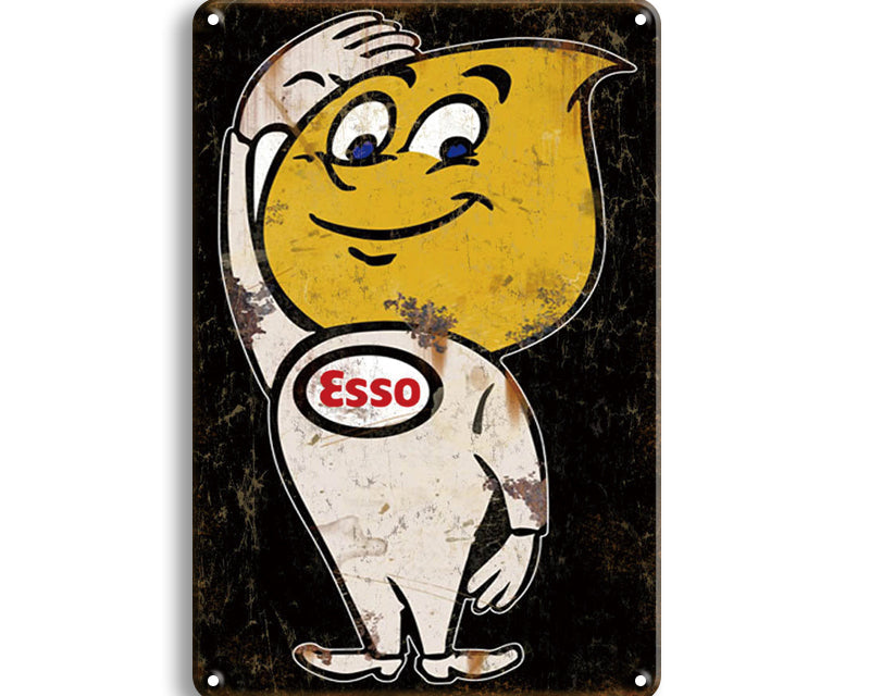 Metalen wandbord | Esso |