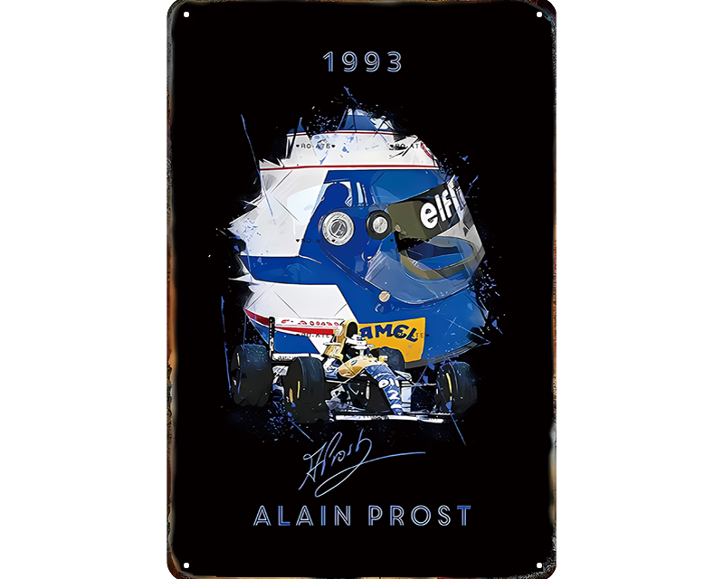 Metalen wandbord | Alain Prost | 1993 |