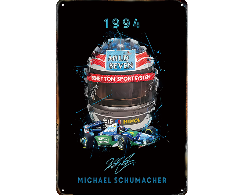 Metalen wandbord | Michael Schumacher | 1994 |