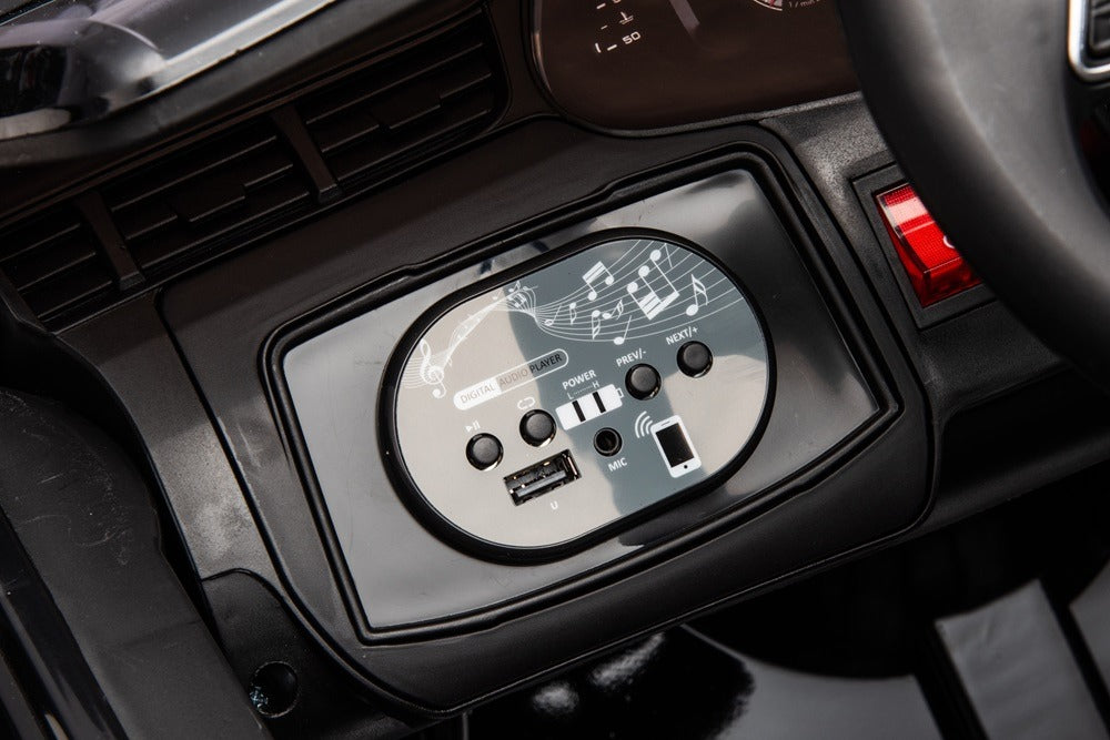Audi Q7 | Elektrische kinderauto | 12V | Zwart |