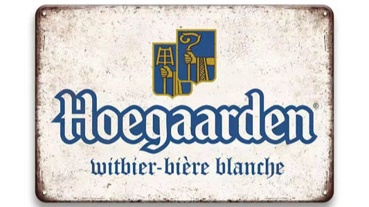 Metalen wandbord | Hoegaarden |