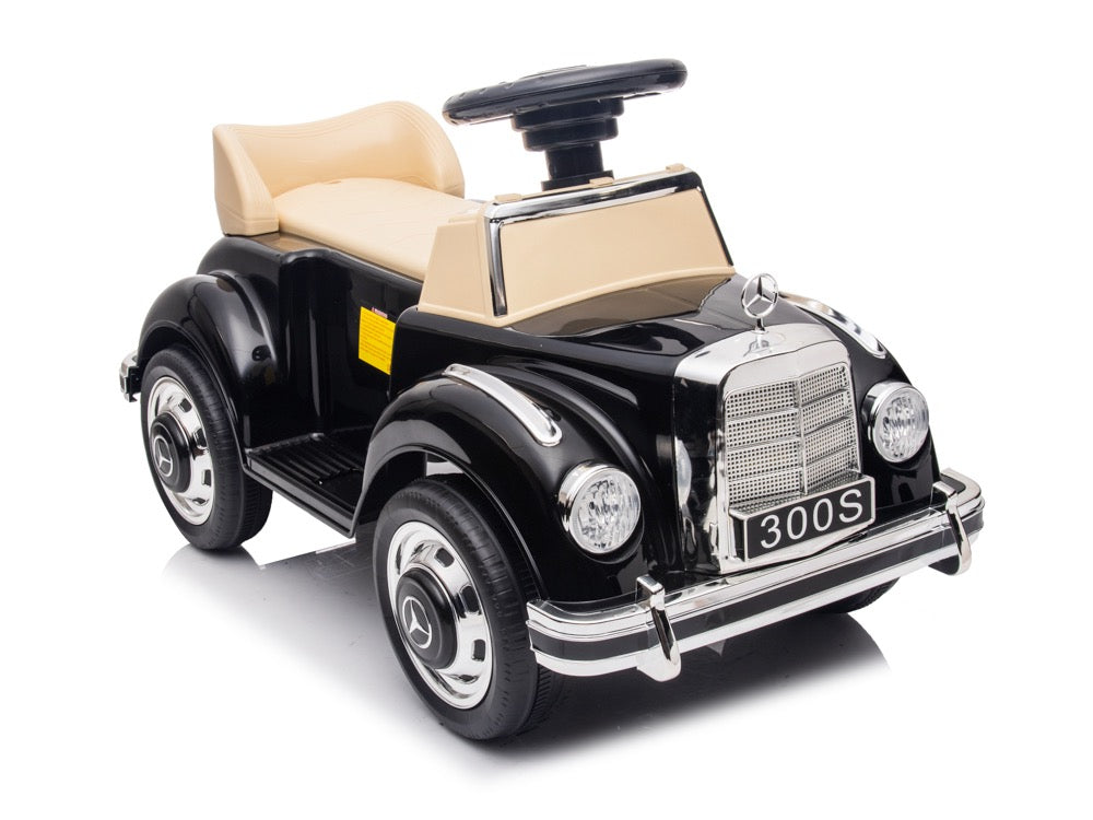 Mercedes-Benz 300S Klassieker | Loopauto | Zwart |