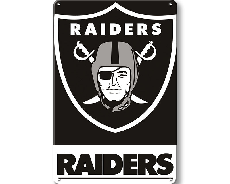 Metalen wandbord | Raiders |