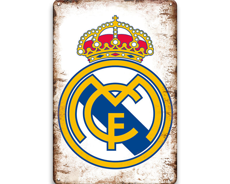 Metalen wandbord | Real Madrid |