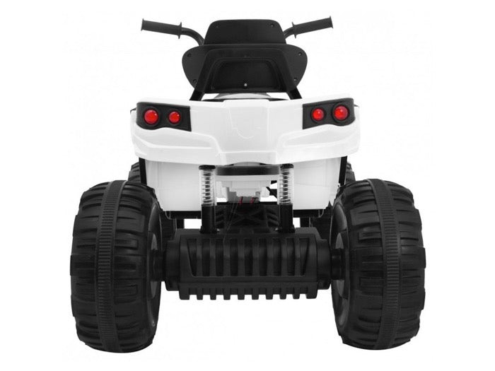 Elektrische kinderquad | Met rubberen banden | 12V | Wit |