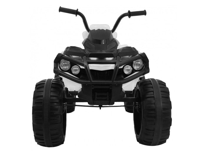 Elektrische kinderquad | Met rubberen banden | 12V | Wit |