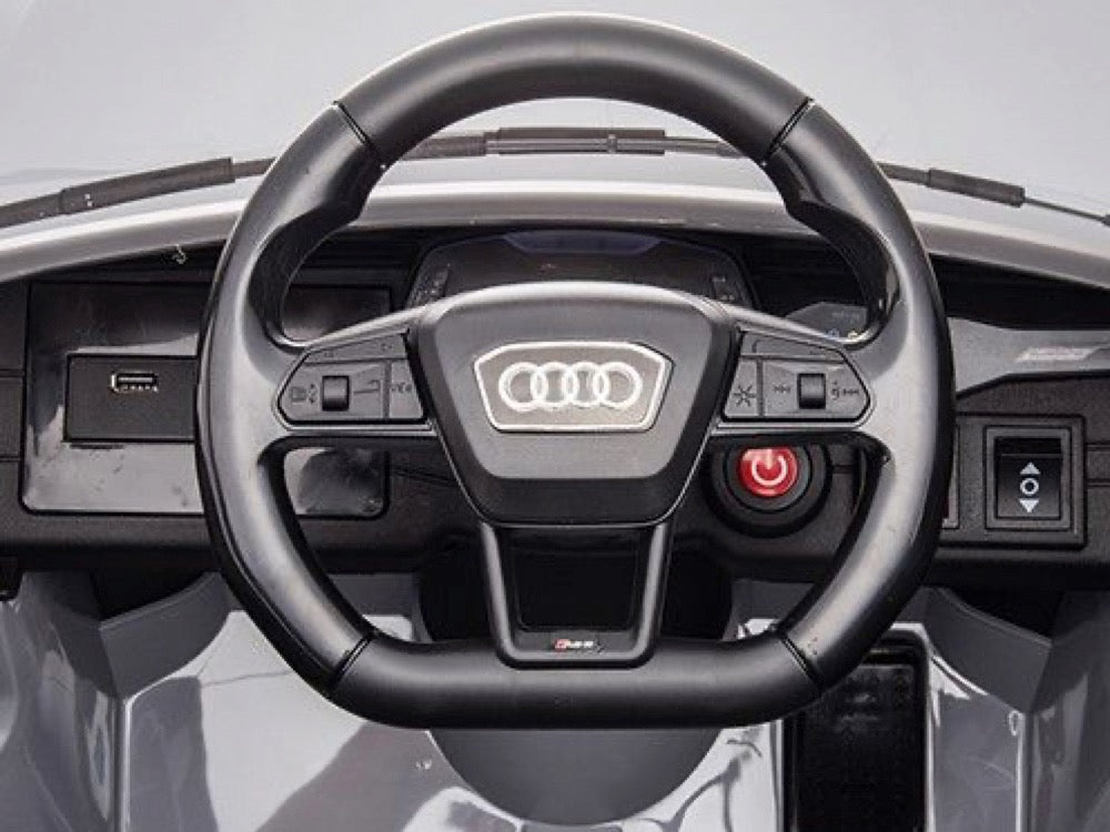 Audi RS6 | Elektrische kinderauto | 12V | Blauw |