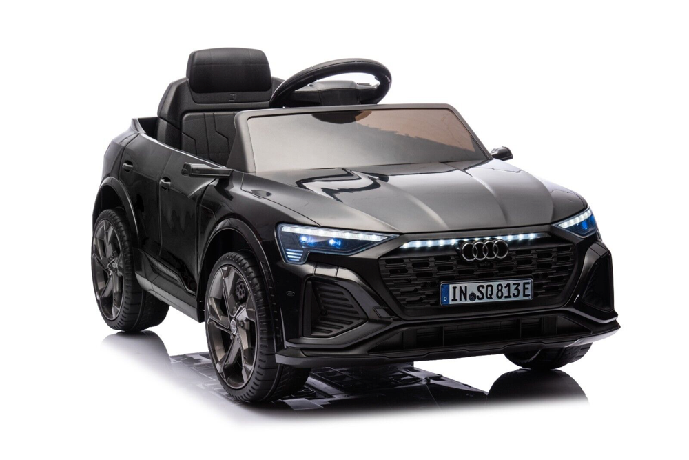 Audi S Q8 | Elektrische kinderauto | 12V | Zwart |