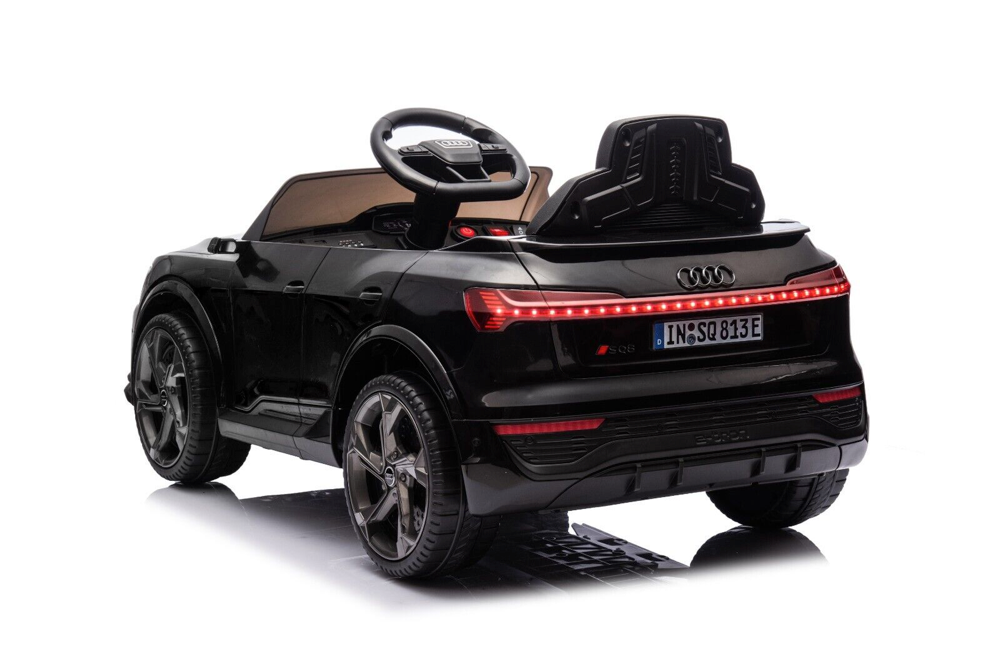 Audi S Q8 | Elektrische kinderauto | 12V | Zwart |