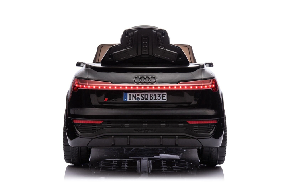 Audi S Q8 | Elektrische kinderauto | 12V | Zwart |