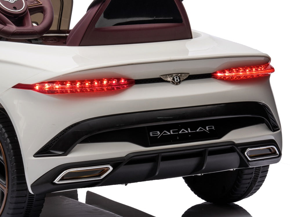 Bentley Bacalar | Elektrische kinderauto | 12V | Wit |