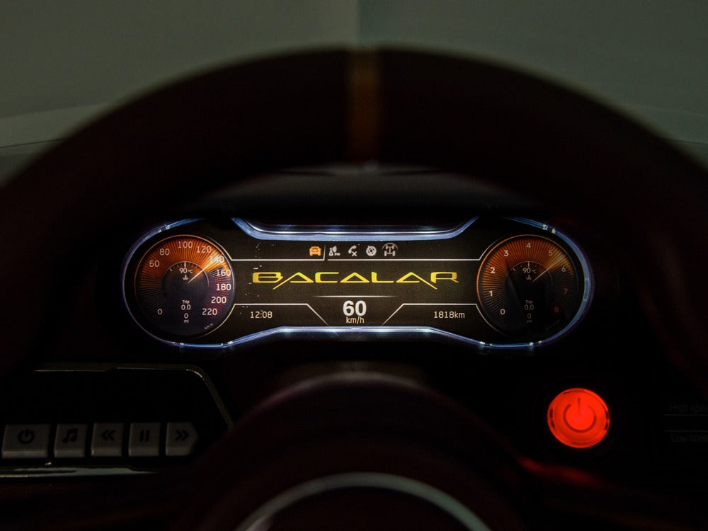 Bentley Bacalar | Elektrische kinderauto | 12V | Wit |