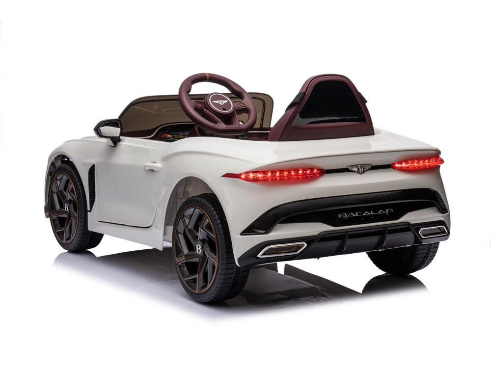 Bentley Bacalar | Elektrische kinderauto | 12V | Wit |