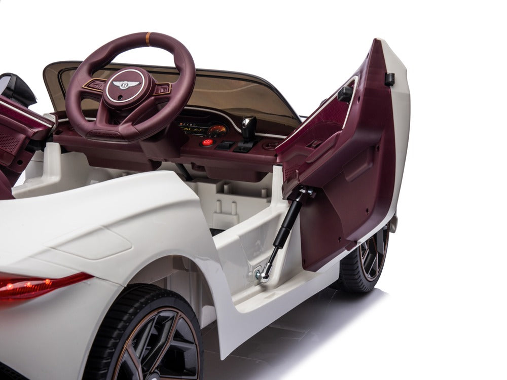 Bentley Bacalar | Elektrische kinderauto | 12V | Wit |