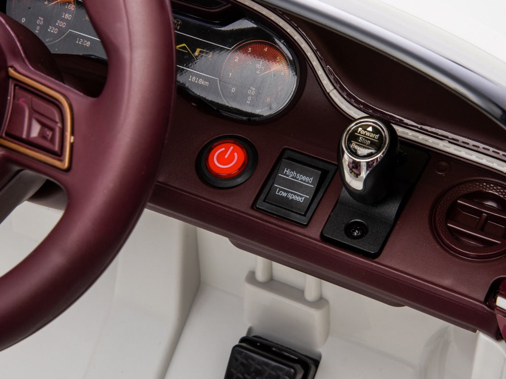 Bentley Bacalar | Elektrische kinderauto | 12V | Wit |