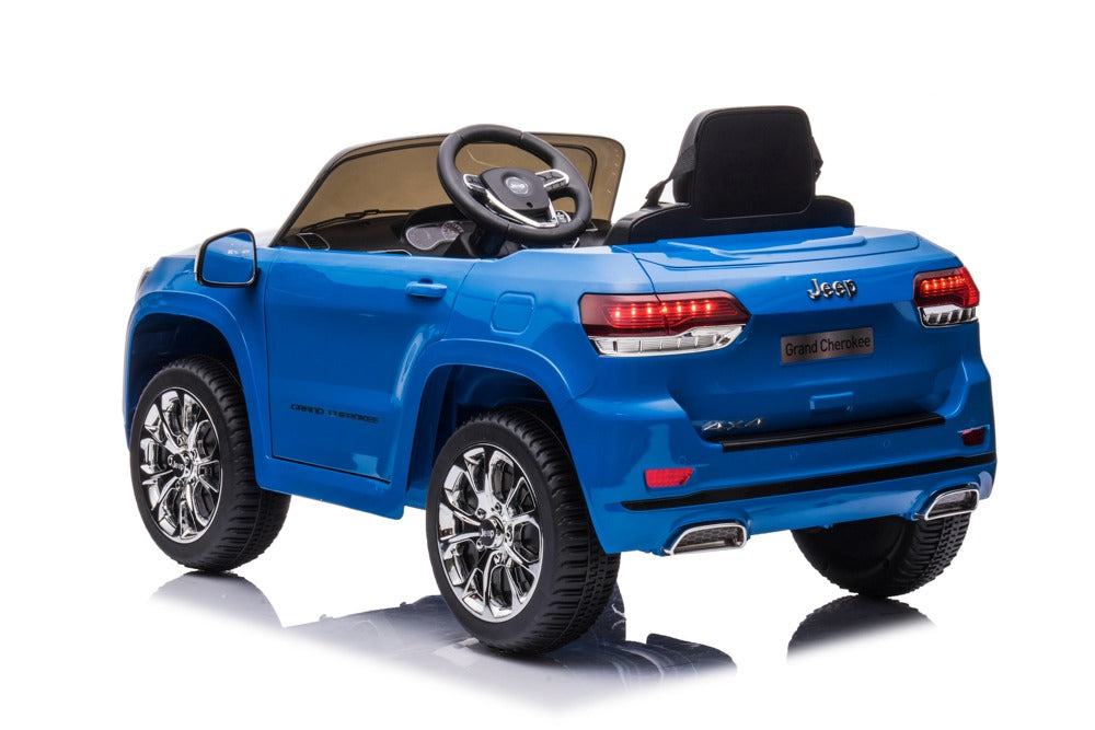 Jeep Grand Cherokee | Elektrische kinderauto | 12V | Blauw |