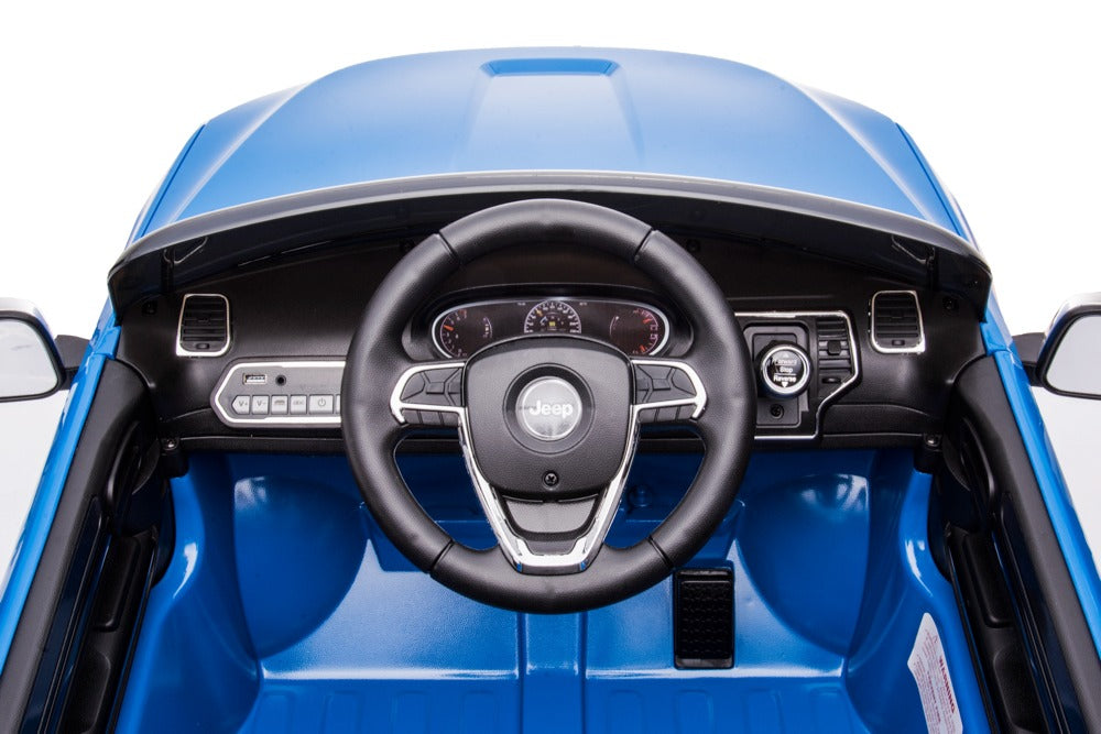 Jeep Grand Cherokee | Elektrische kinderauto | 12V | Blauw |