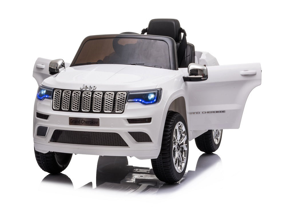 Jeep Grand Cherokee | Elektrische kinderauto | 12V | Wit |