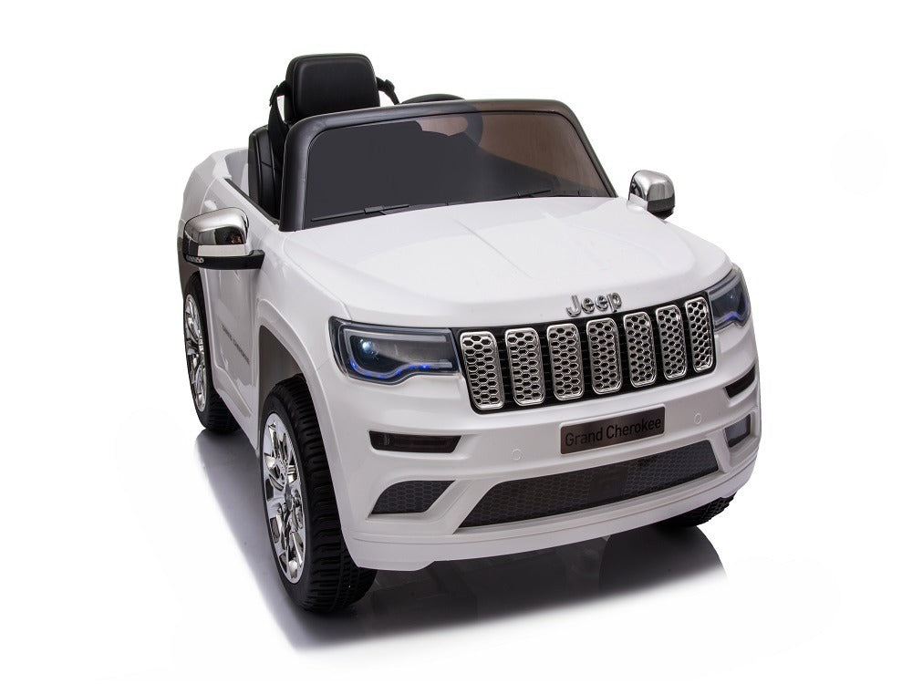 Jeep Grand Cherokee | Elektrische kinderauto | 12V | Wit |