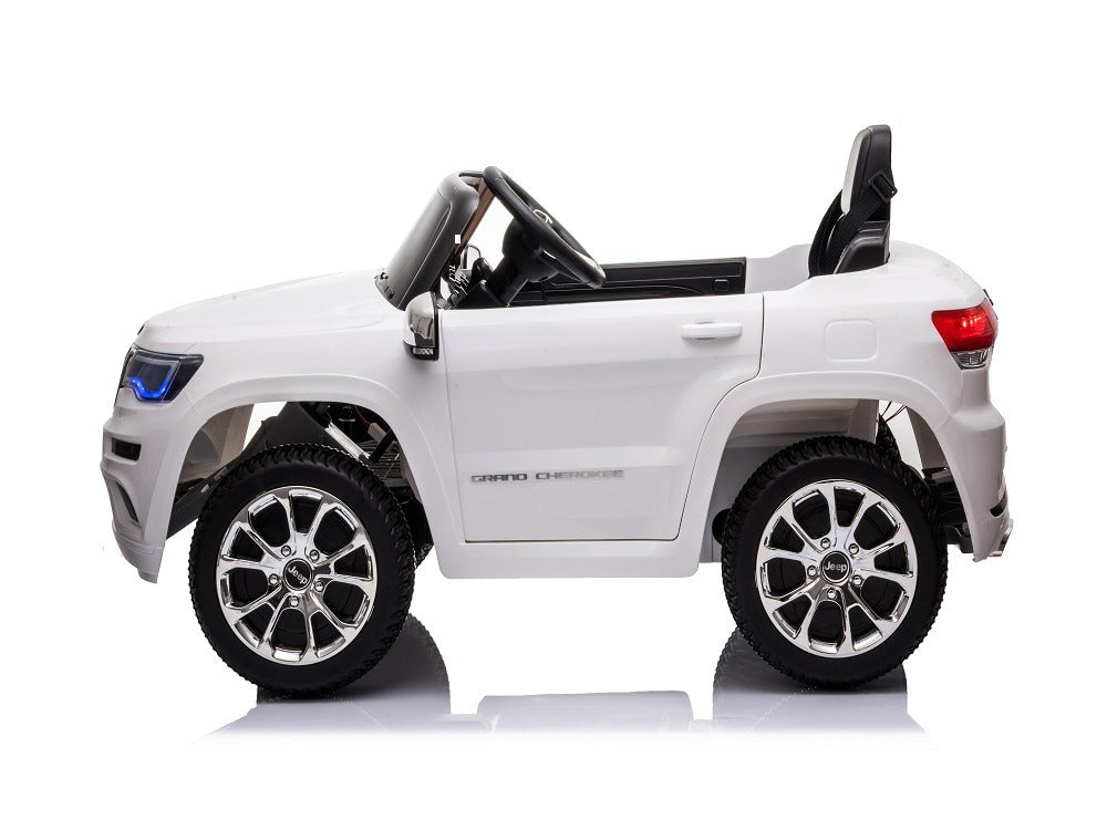 Jeep Grand Cherokee | Elektrische kinderauto | 12V | Wit |