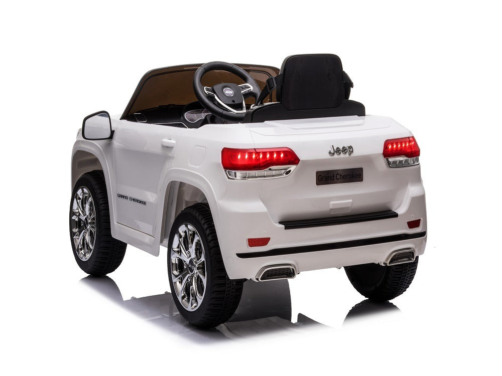 Jeep Grand Cherokee | Elektrische kinderauto | 12V | Wit |