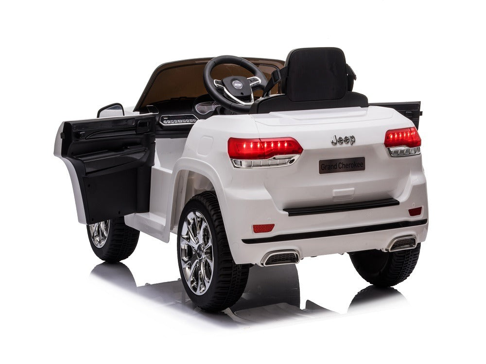 Jeep Grand Cherokee | Elektrische kinderauto | 12V | Wit |