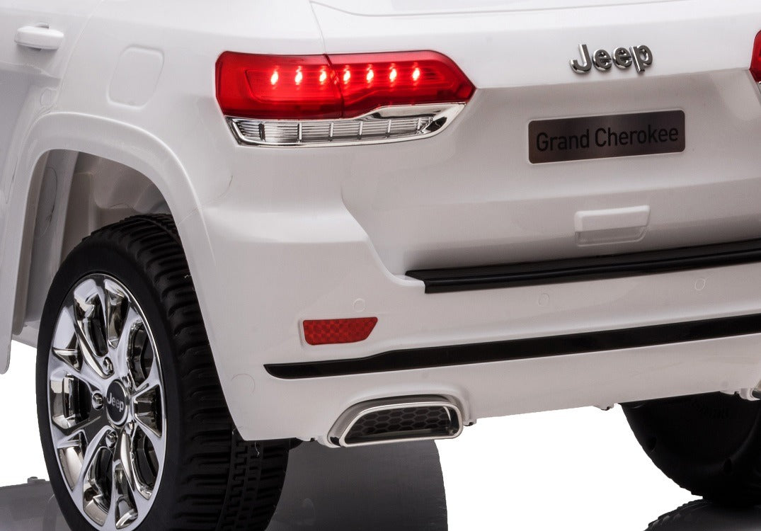 Jeep Grand Cherokee | Elektrische kinderauto | 12V | Wit |