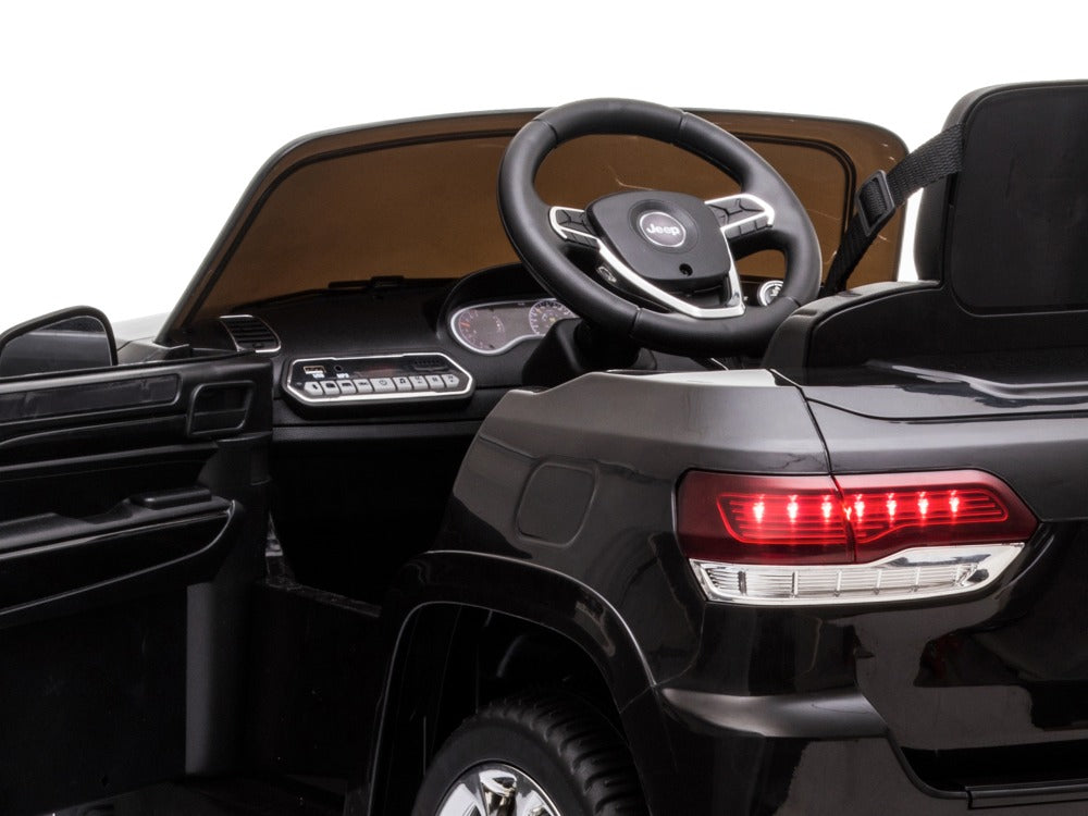 Jeep Grand Cherokee | Elektrische kinderauto | 12V | Zwart |