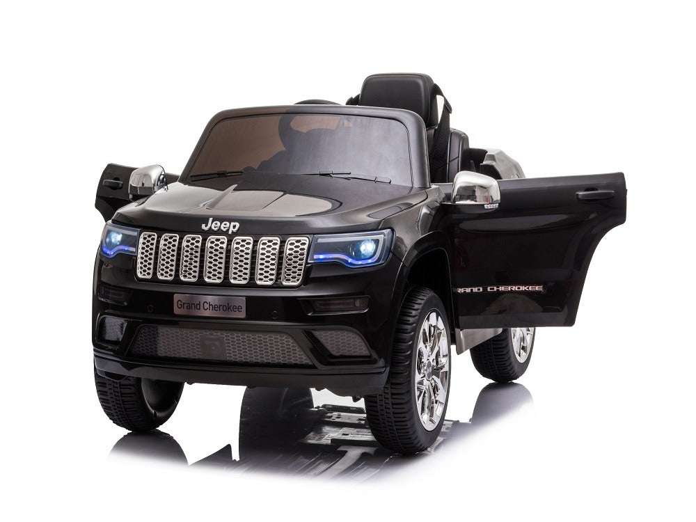 Jeep Grand Cherokee | Elektrische kinderauto | 12V | Zwart |