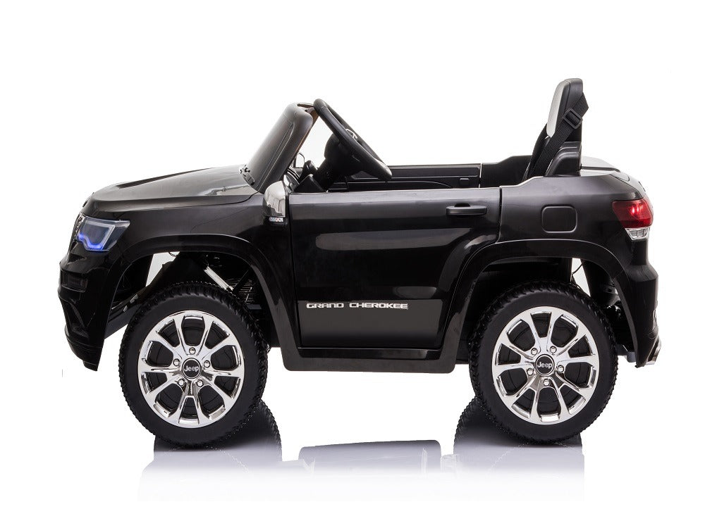 Jeep Grand Cherokee | Elektrische kinderauto | 12V | Zwart |