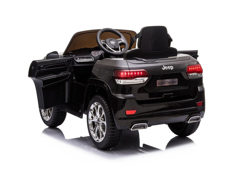 Jeep Grand Cherokee | Elektrische kinderauto | 12V | Zwart |