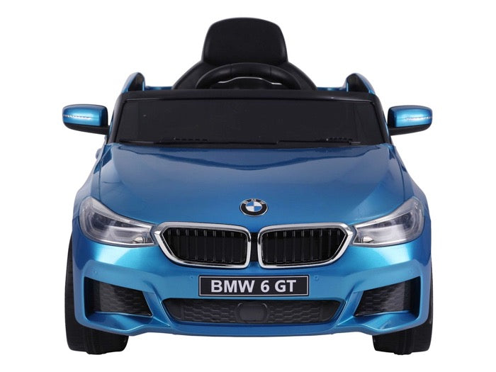 BMW 6 GT | Elektrische kinderauto | 12V | Blauw |