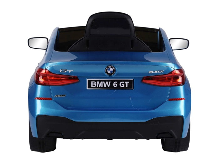 BMW 6 GT | Elektrische kinderauto | 12V | Blauw |