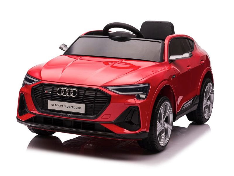 Audi e-tron | Elektrische kinderauto | 12V | Rood |