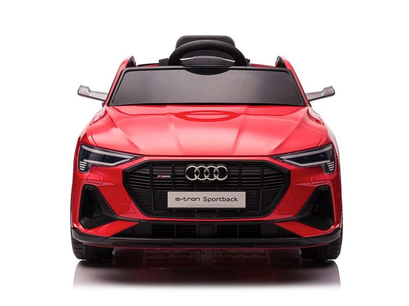 Audi e-tron | Elektrische kinderauto | 12V | Rood |