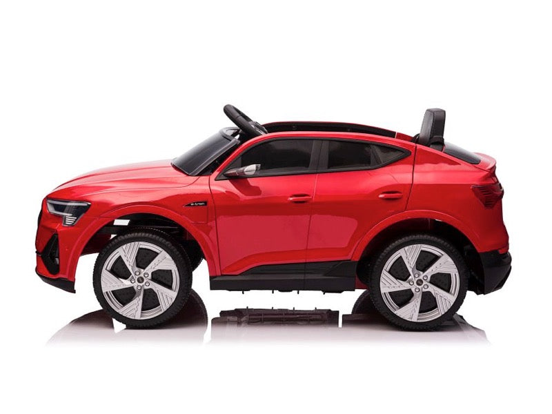 Audi e-tron | Elektrische kinderauto | 12V | Rood |