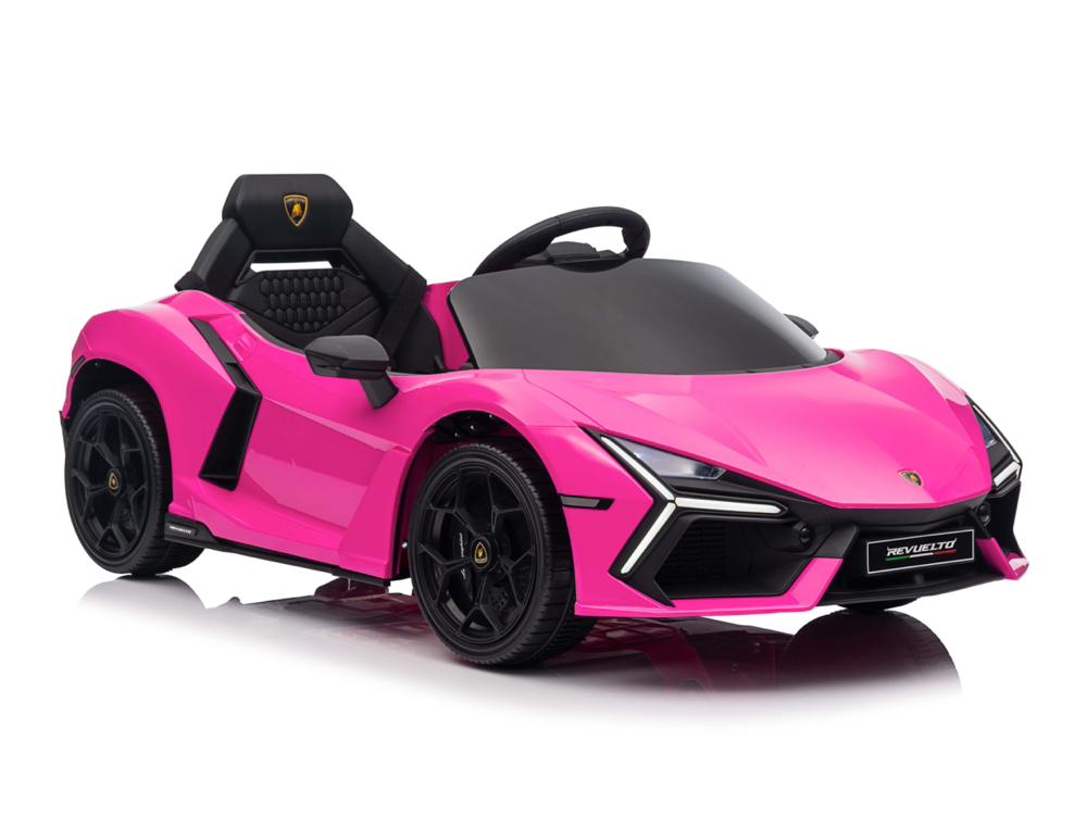 Lamborghini Revuelto | Elektrische kinderauto | 12V | Roze |