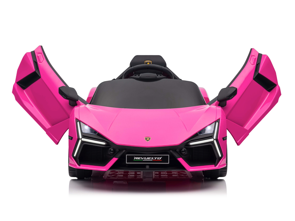 Lamborghini Revuelto | Elektrische kinderauto | 12V | Roze |