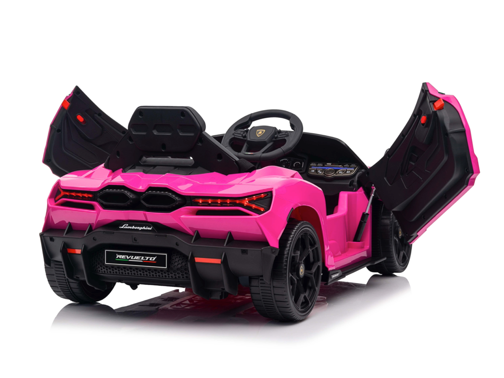 Lamborghini Revuelto | Elektrische kinderauto | 12V | Roze |