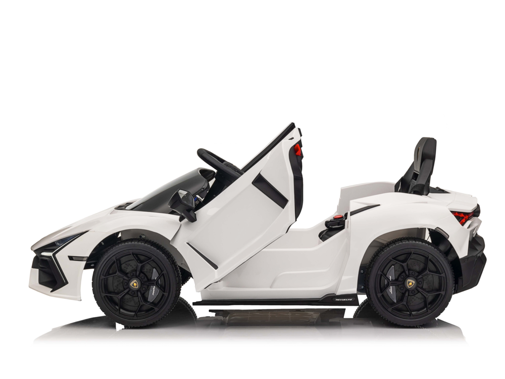 Lamborghini Revuelto | Elektrische kinderauto | 12V | Wit |