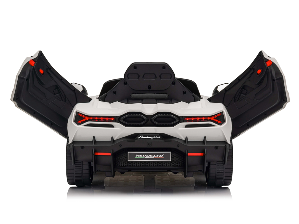 Lamborghini Revuelto | Elektrische kinderauto | 12V | Wit |